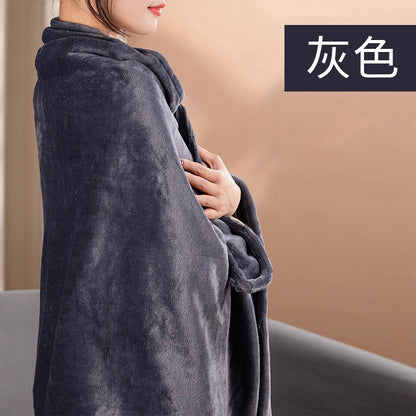 USB electric blanket, cape, single-person home heating warmer, nap shawl, blanket, graphene electric blanket