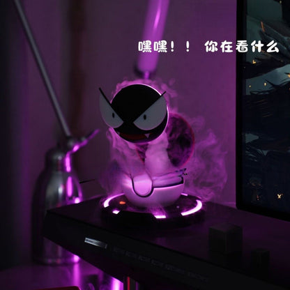 2025 New Version Gastly Humidifier Spray Night Light Gaming Room Desk Living Room Luminous Ornament Humidifier Free Shipping