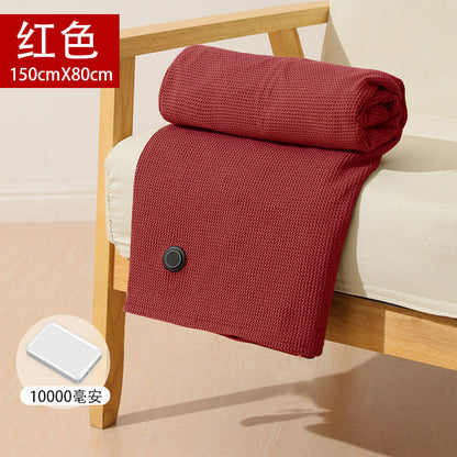 USB electric blanket, cape, single-person home heating warmer, nap shawl, blanket, graphene electric blanket