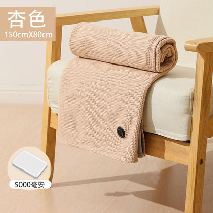 USB electric blanket, cape, single-person home heating warmer, nap shawl, blanket, graphene electric blanket