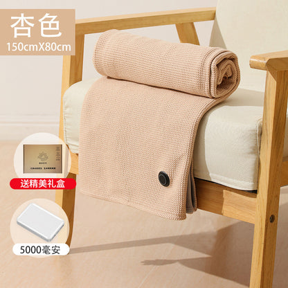 USB electric blanket, cape, single-person home heating warmer, nap shawl, blanket, graphene electric blanket