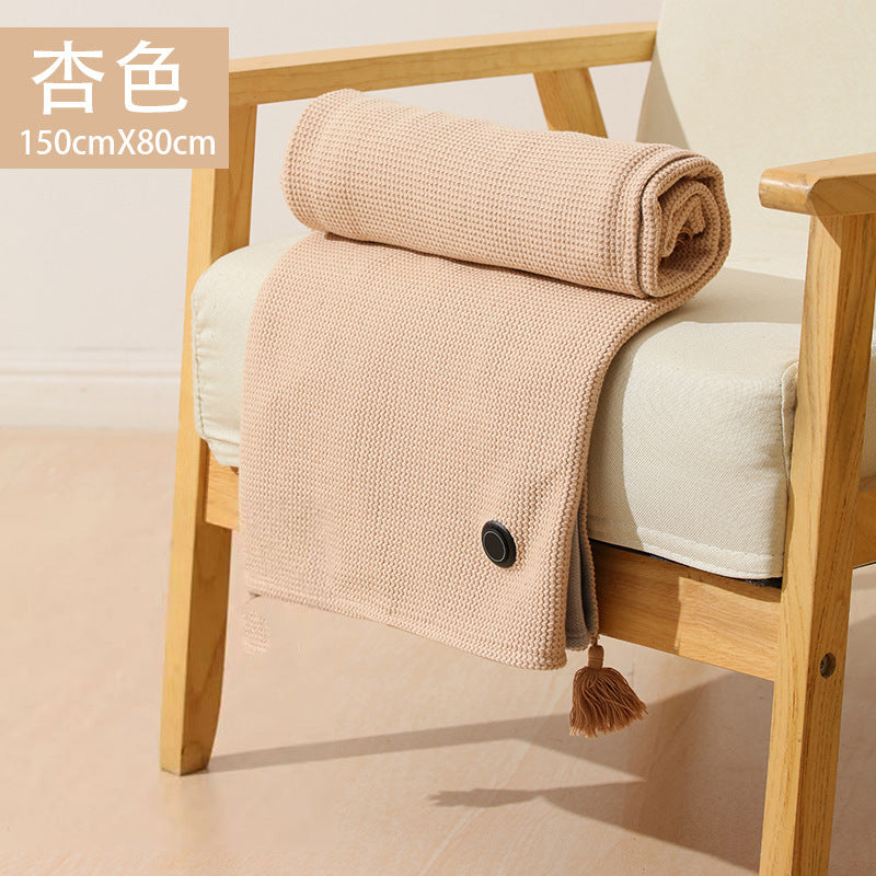 USB electric blanket, cape, single-person home heating warmer, nap shawl, blanket, graphene electric blanket